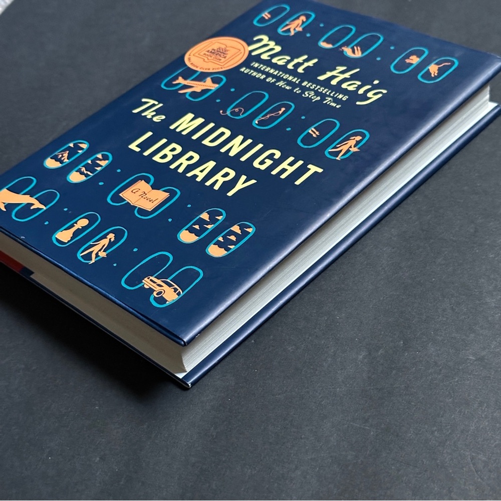 The Midnight Library by Matt Haig | Fiction, Magical Realism | Hardcover Book - Picture 3 of 8